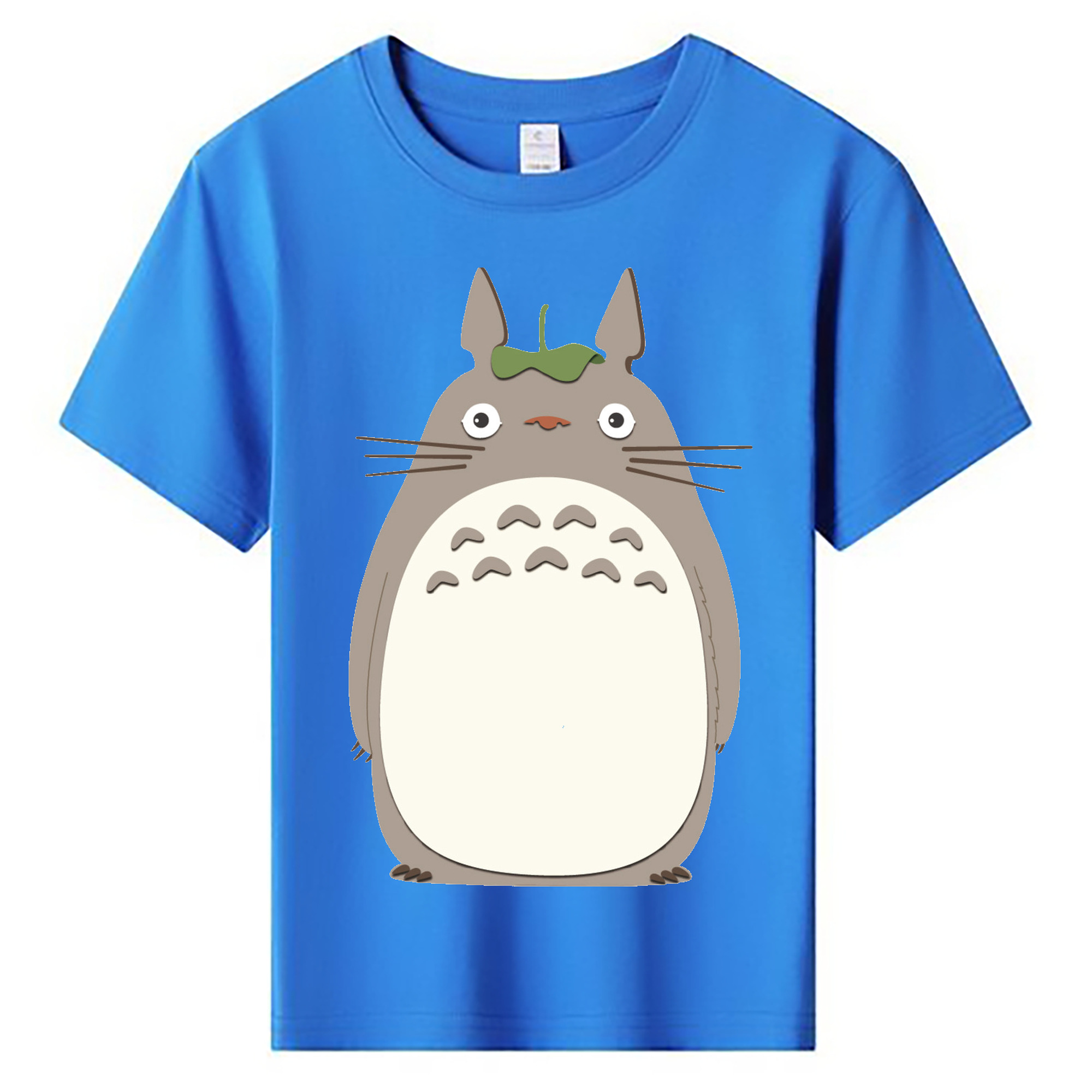 （画像用） となりのトトロ 草壁メイ 草壁サツキ My Neighbor Totoro Satsuki Kusakabe Mei Kusakabe 綿100％キッズTシャツ（フロントプリント）